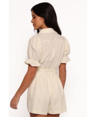 Women's Riley Waist Tie Romper