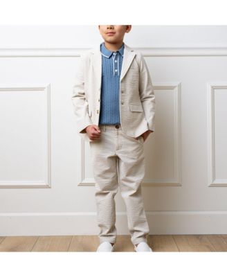 Little Boys Seersucker Suit Pant