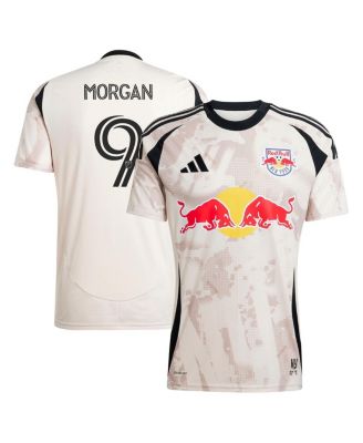 adidas - Men's Lewis Morgan Tan New York Red Bulls 2025 Stone Kit Replica Player Jersey