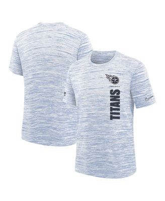 Nike - Big Boys and Girls Light Blue Tennessee Titans Sideline Velocity Performance T-Shirt
