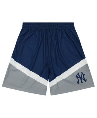 Men's Blue New York Yankees Color-Blocked Shorts