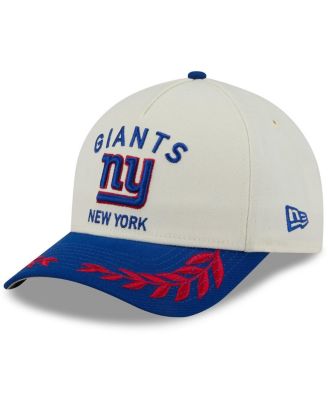 New Era - Men's Cream/Royal New York Giants 2025 NFL Draft 9FORTY A-Frame M-Crown Adjustable Hat