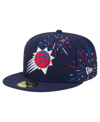 New Era - Men's Navy Phoenix Suns Americana Fireworks 59FIFTY Fitted Hat