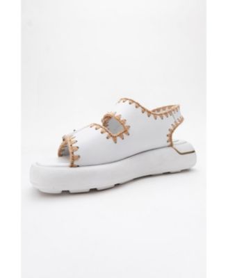 Douro Braided Rope Strap Leather Sandal (Women)