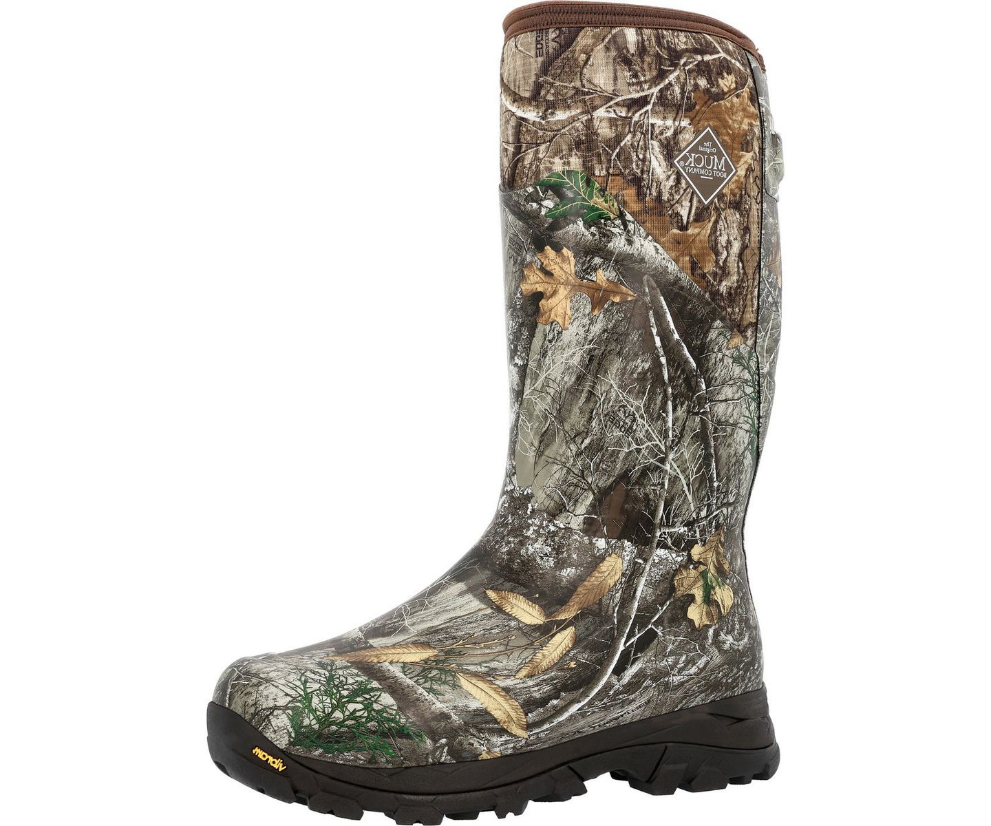 Мужские утеплённые сапоги Muck Arctic Ice 16" XF с подошвой Vibram Arctic Grip A.T, цвет: Realtree Edge — фото 9