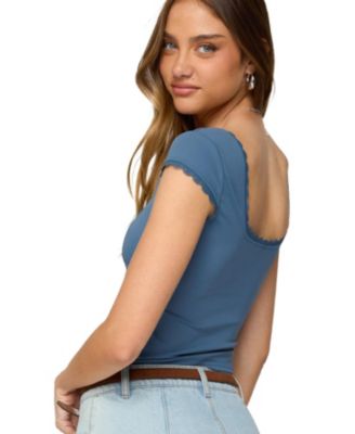 Women's Adela Square Neck Top
