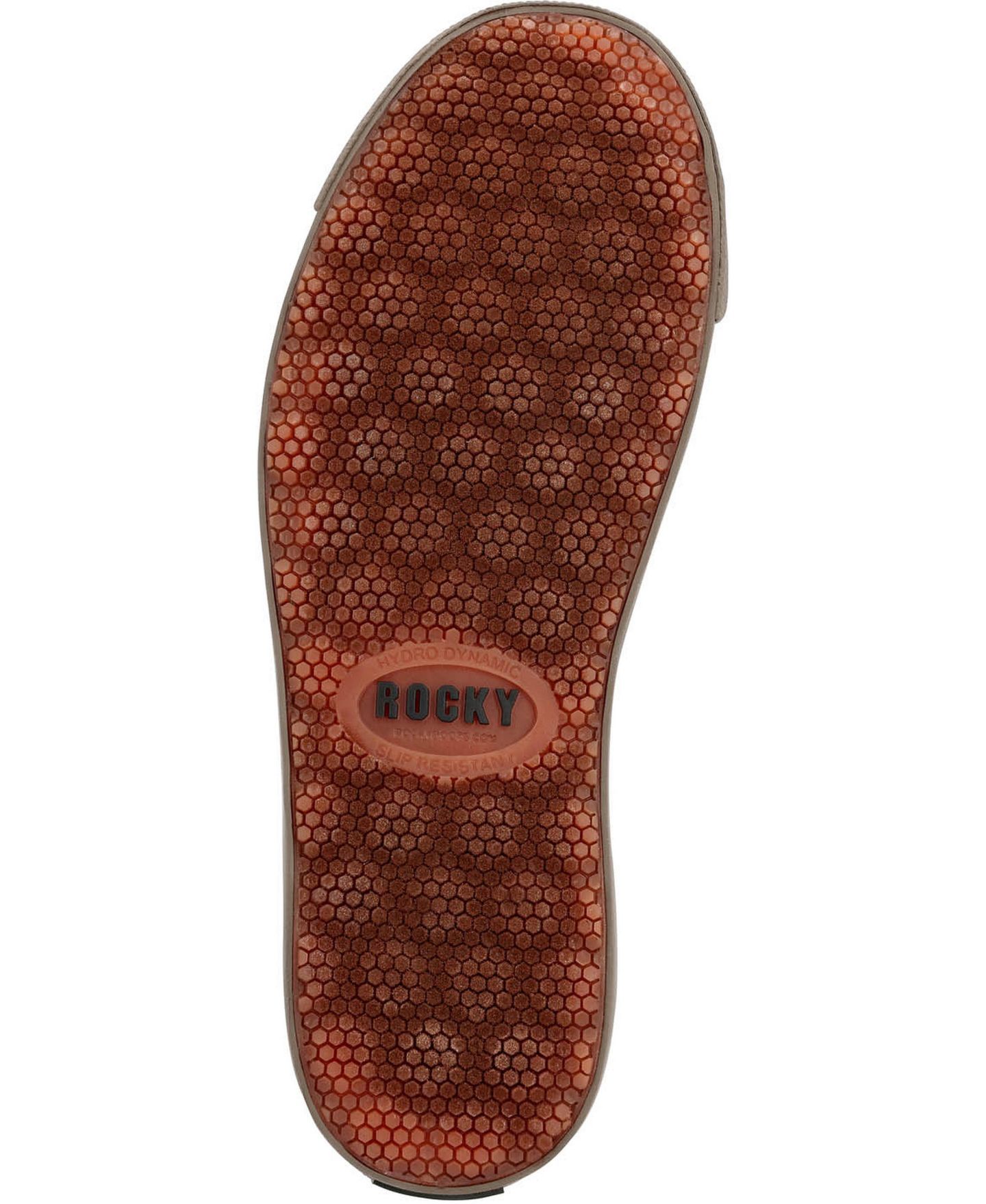 Мужские ботинки ROCKY Dry-Strike Waterproof Green and Orange Deck Boot, цвет: Оливковый каменный — фото 4