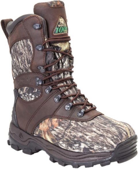 Мужские ботинки ROCKY Sport Utility 1000G Insulated Waterproof Boot, цвет: Mossy Oak Break Up