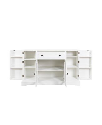 Modern Sideboard Buffet Cabinet with Storage, Adjustable Shelf, and Drawer