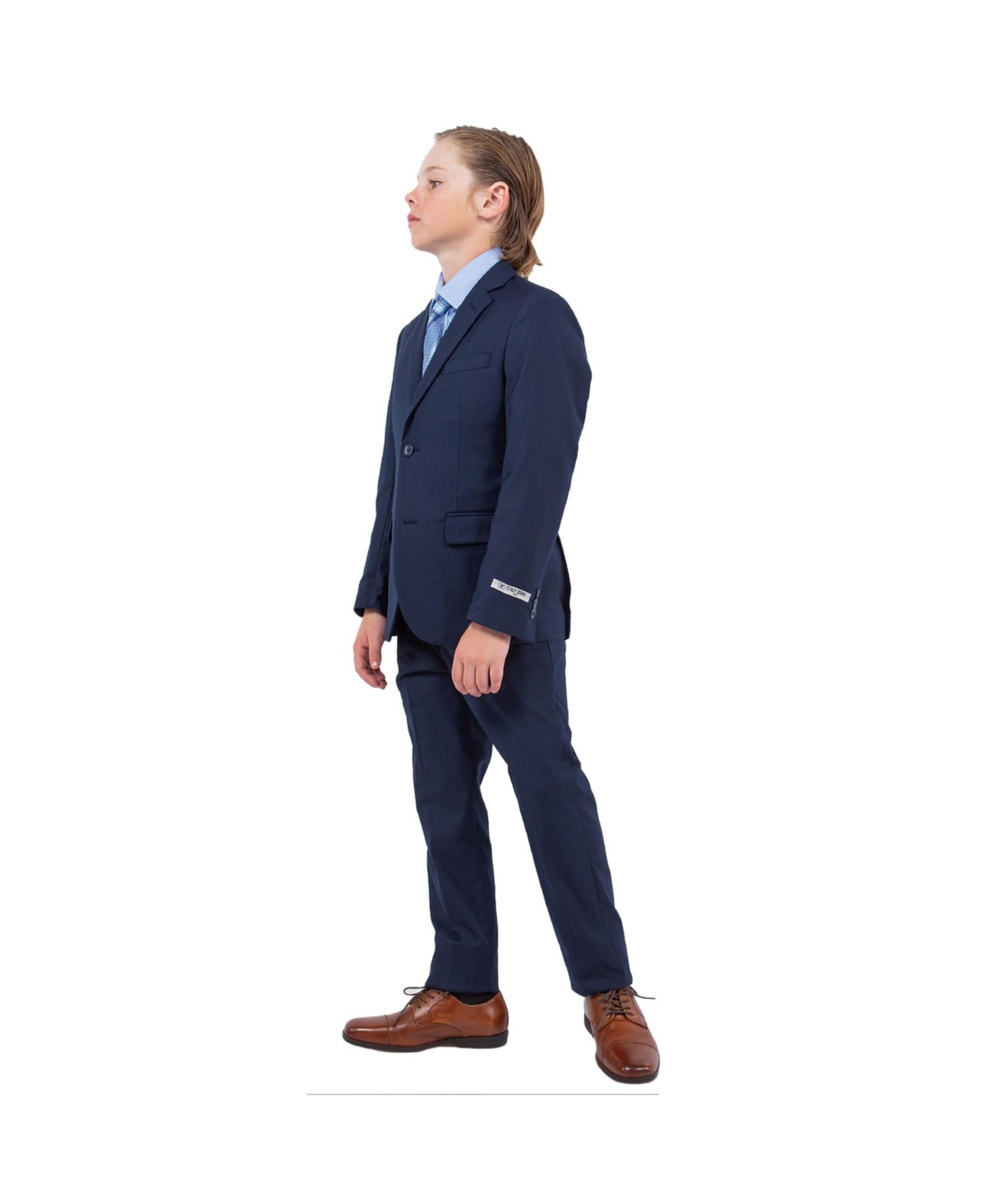 Детские Stacy Adams Big Boys Navy 5 PC Suits — фото 1