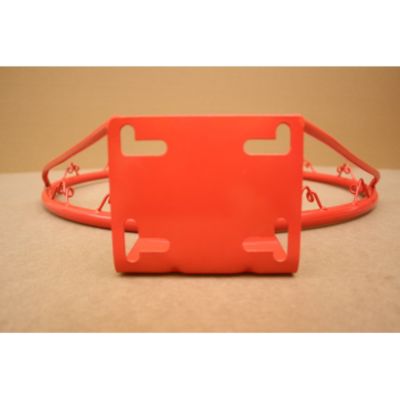 Basketball Rim Replacement 18inch Steel Rim with Net Easy to Install Heavy Duty