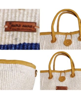 Rain and Peace Nourishment Handmade Sisal Straw Basket Bag