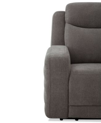 Kristyan Fabric Power Recliner with Power Headrest with Zero Wall & Heat Massage, Exclusively at Macy's