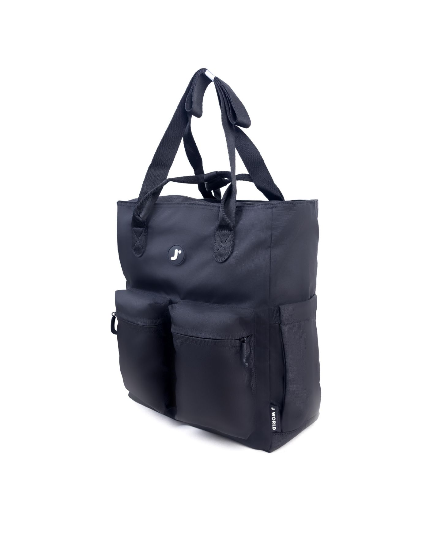 Сумка J World Unisex Timo Casual Laptop Tote, цвет: Чёрный — фото 2