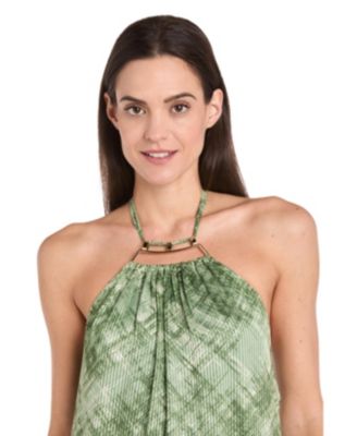 Women's Printed Sleeveless Maxi Dress