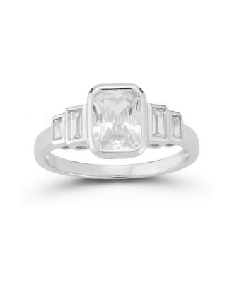Plated Sterling Cocktail Ring