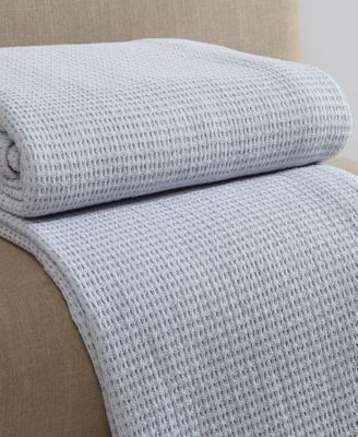 Honeycomb Cotton Woven Blanket, King
