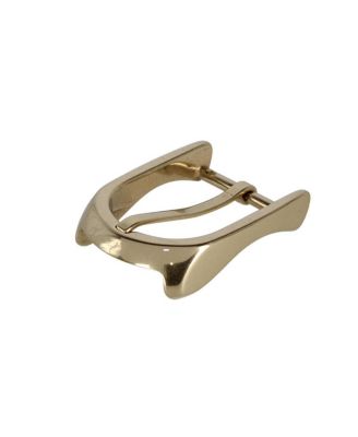 Men's 35mm Italian Solid Brass Substantial Elegance Harness Belt Buckle