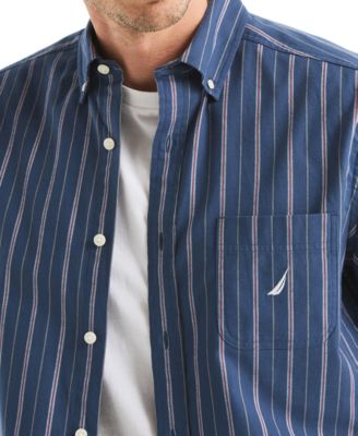 Men's Stripe Oxford Shirt