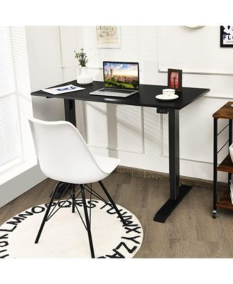  37.5"–53.5" Width, 26"–45" Height  Steel  Motorized Lift, Quiet operation, Adjustable width , Standing desk frame