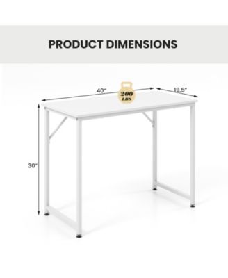 L Shaped Computer Desk and Writing Workstation for Home and Office