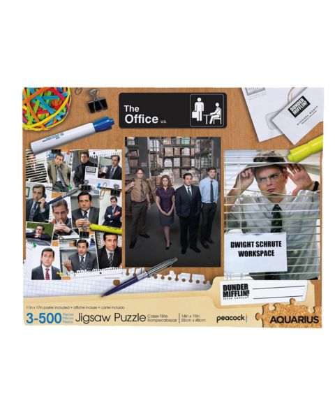 Набор из 3 пазлов NMR Distribution The Office, по 500 деталей, от 14 лет