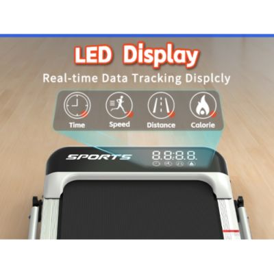 3 in 1 Under Desk Treadmill with Incline Foldable Treadmills for Home Walking Pad with Handle Bar