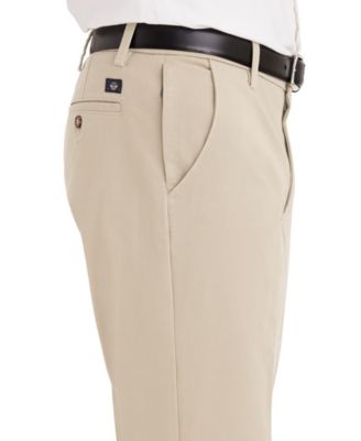 Men's Workday Smart 360 Flex Classic Fit Khaki Stretch Pants