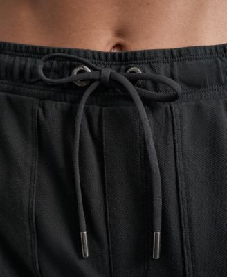 Women's Cotton-Blend Tie-Waist Joggers