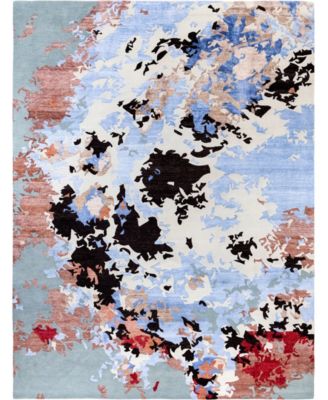 ADORN HAND WOVEN RUGS - Indo Modern M7534 9'2"x12'1" Area Rug