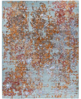 ADORN HAND WOVEN RUGS - Indian OAK M7302 8'1"x10'4" Area Rug