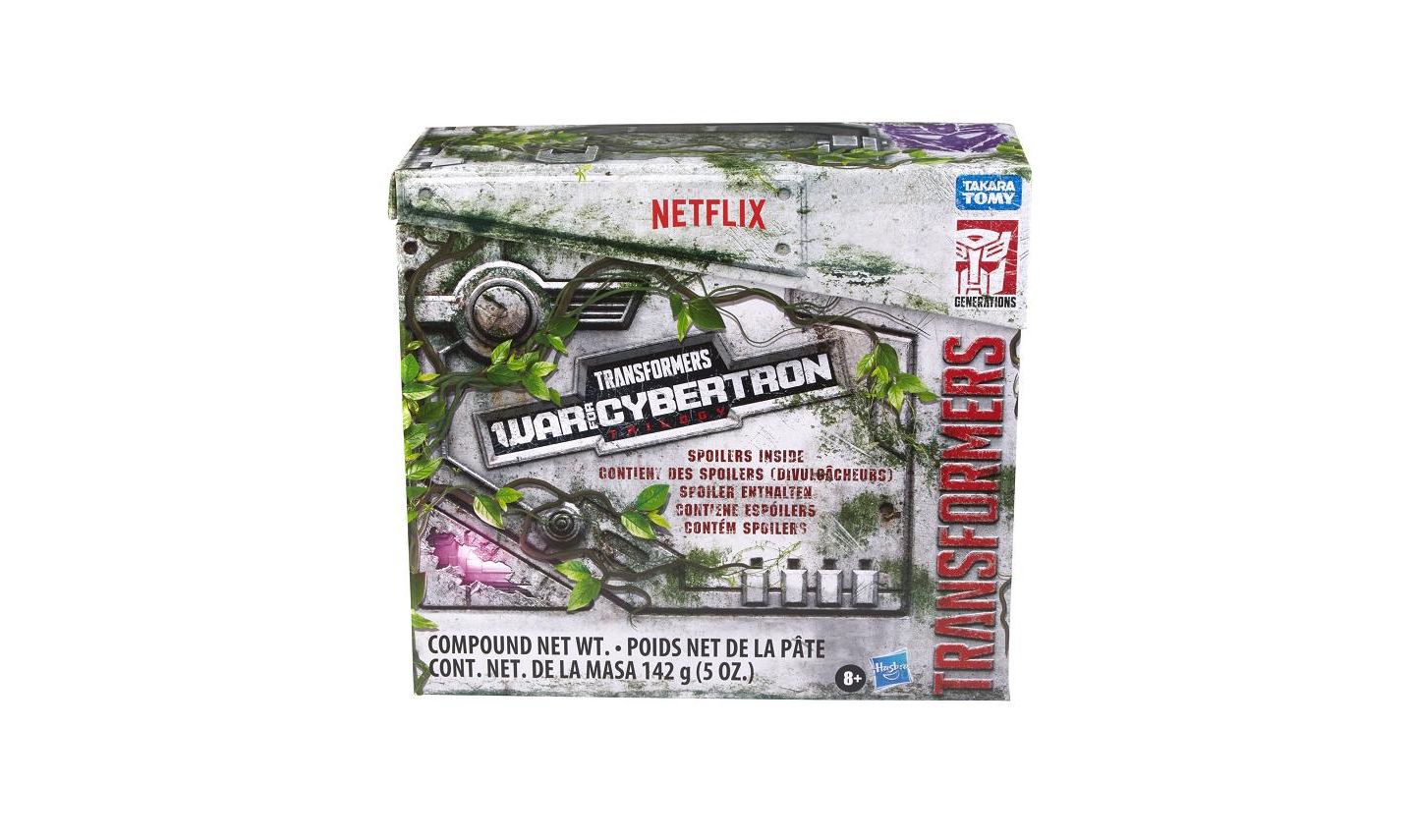 Детские фигурки Transformers Megatron and Paleotrex Spoiler Pack Leader Class Netflix Edition 2-Piece Action Figure Set, Ages 8+ — фото 2