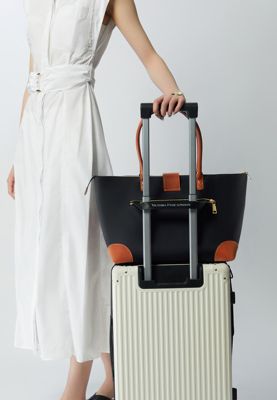 Women's Tote Nylon Top Zip Large Lifestyle Bag Eve Victoria Hyde