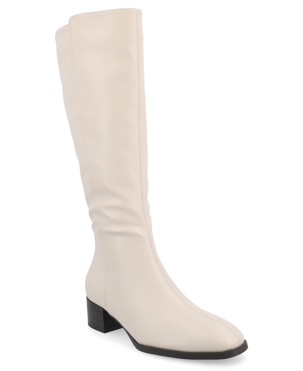 Journee Collection Devri Tall Boots In Neutral