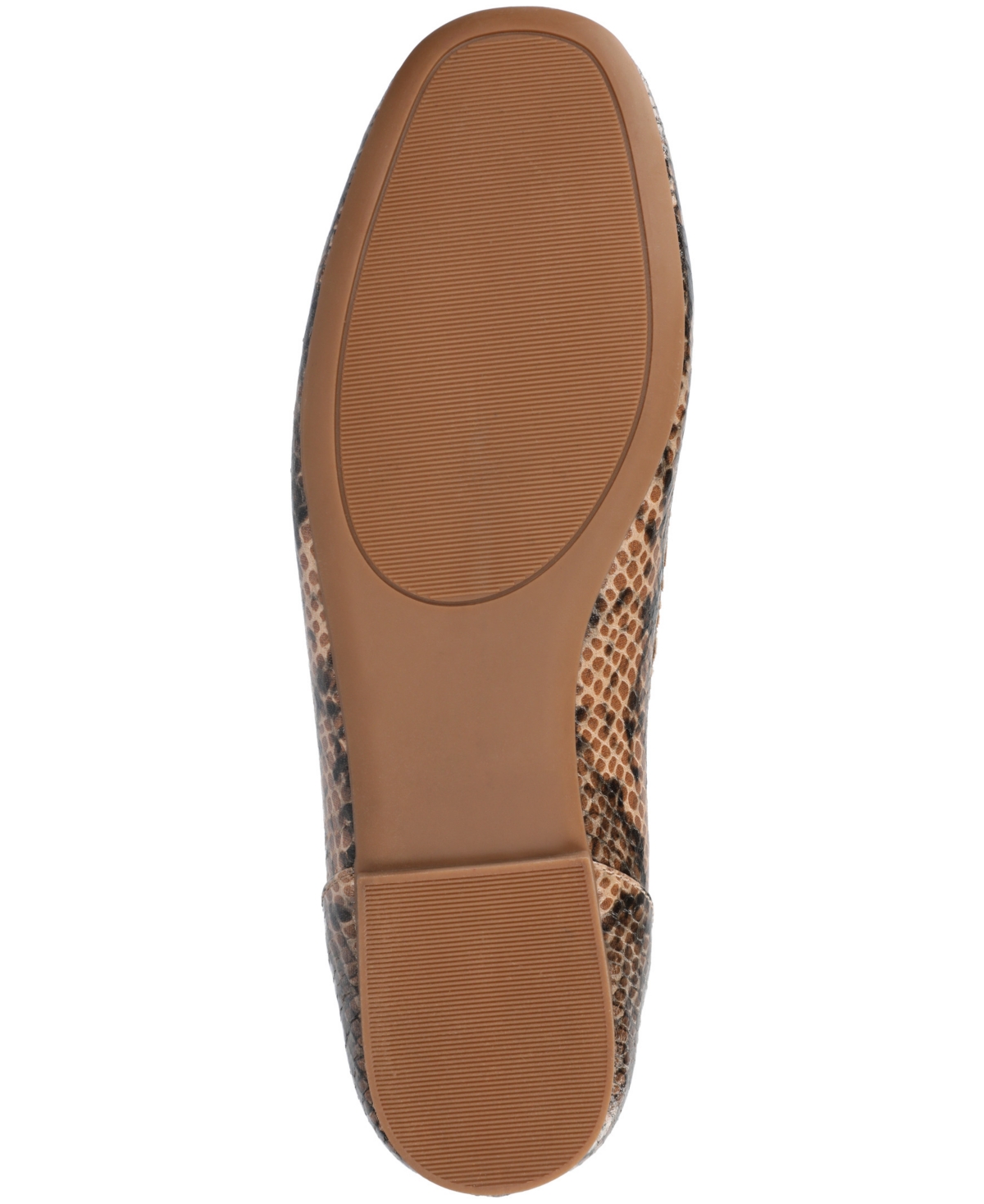 Journee Collection Women's Noelia Square Toe Ballet Flats In Brown