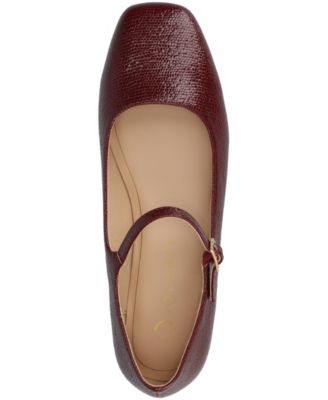 Women's Carrie Square Toe Mary Jane Flats