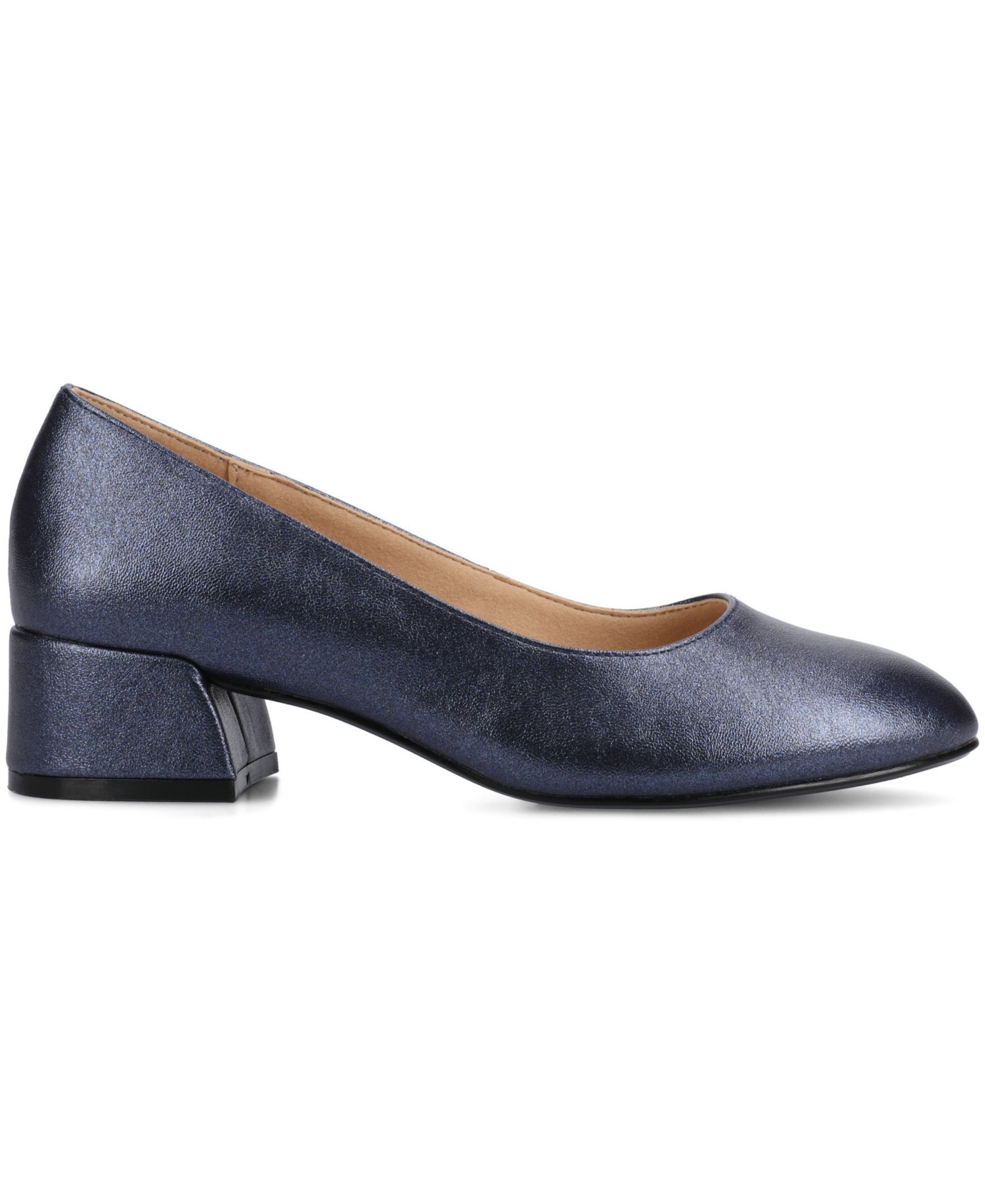 Women's Saarii Round Toe Block Heel Pumps