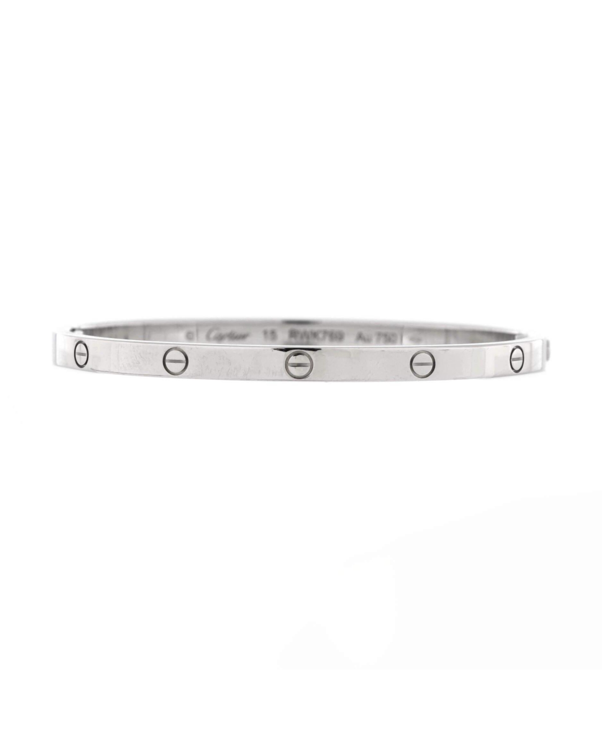 Small Love Bracelet 18K White Gold - 18k white gold