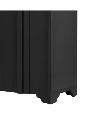 Linear Accent Sideboard - Pine Veneer