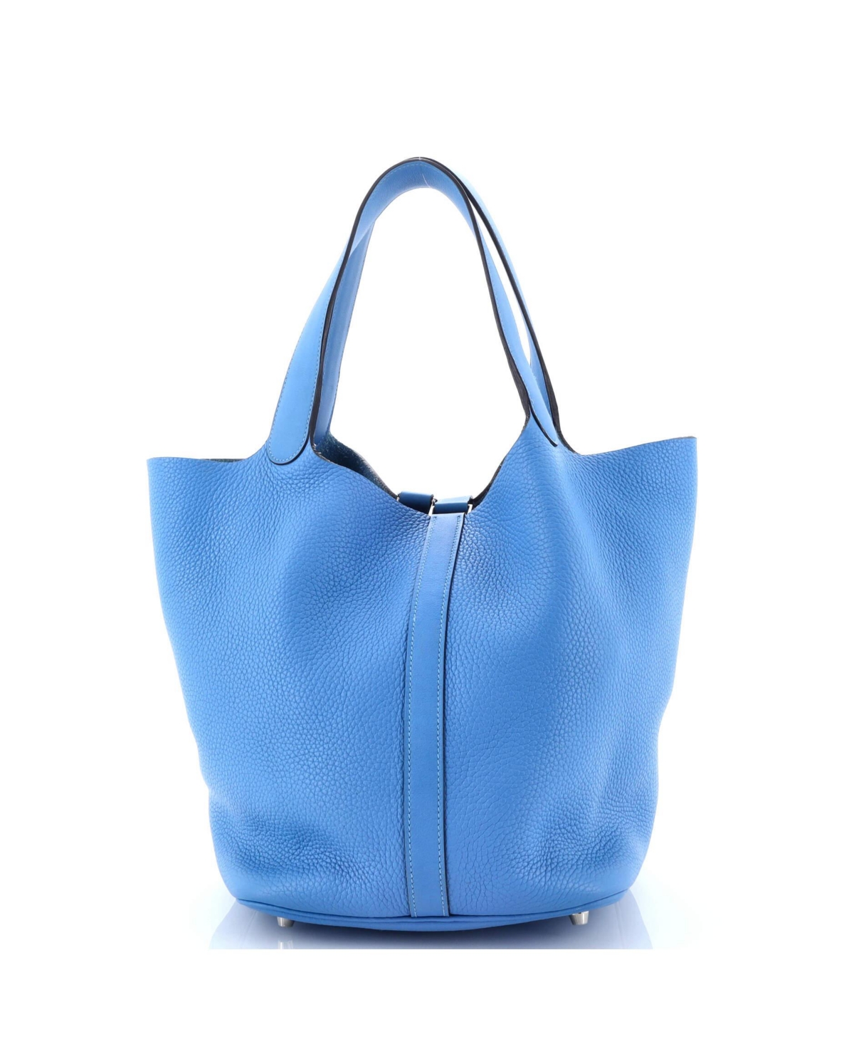 Pre-Owned Hermes Gm Picotin Lock Bag Clemence with Swift