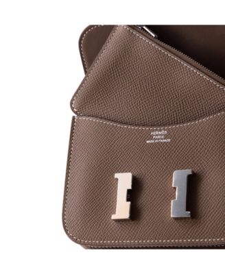 Pre-Owned Hermes Constance Slim Wallet Epsom