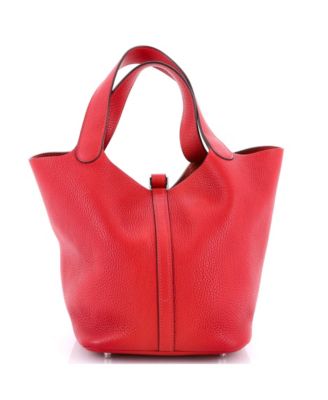 Pre-Owned Hermes MM Picotin Lock Bag Clemence