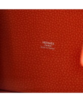 Pre-Owned Hermes PM Picotin Lock Bag Clemence