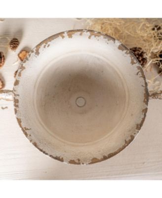 Vintage Double-Handled Flower Pot