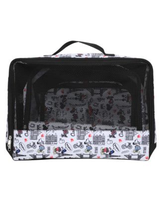 Mickey Mouse Mickey & Minnie In Paris 3-Pack Packing Cubes With Hang Tag