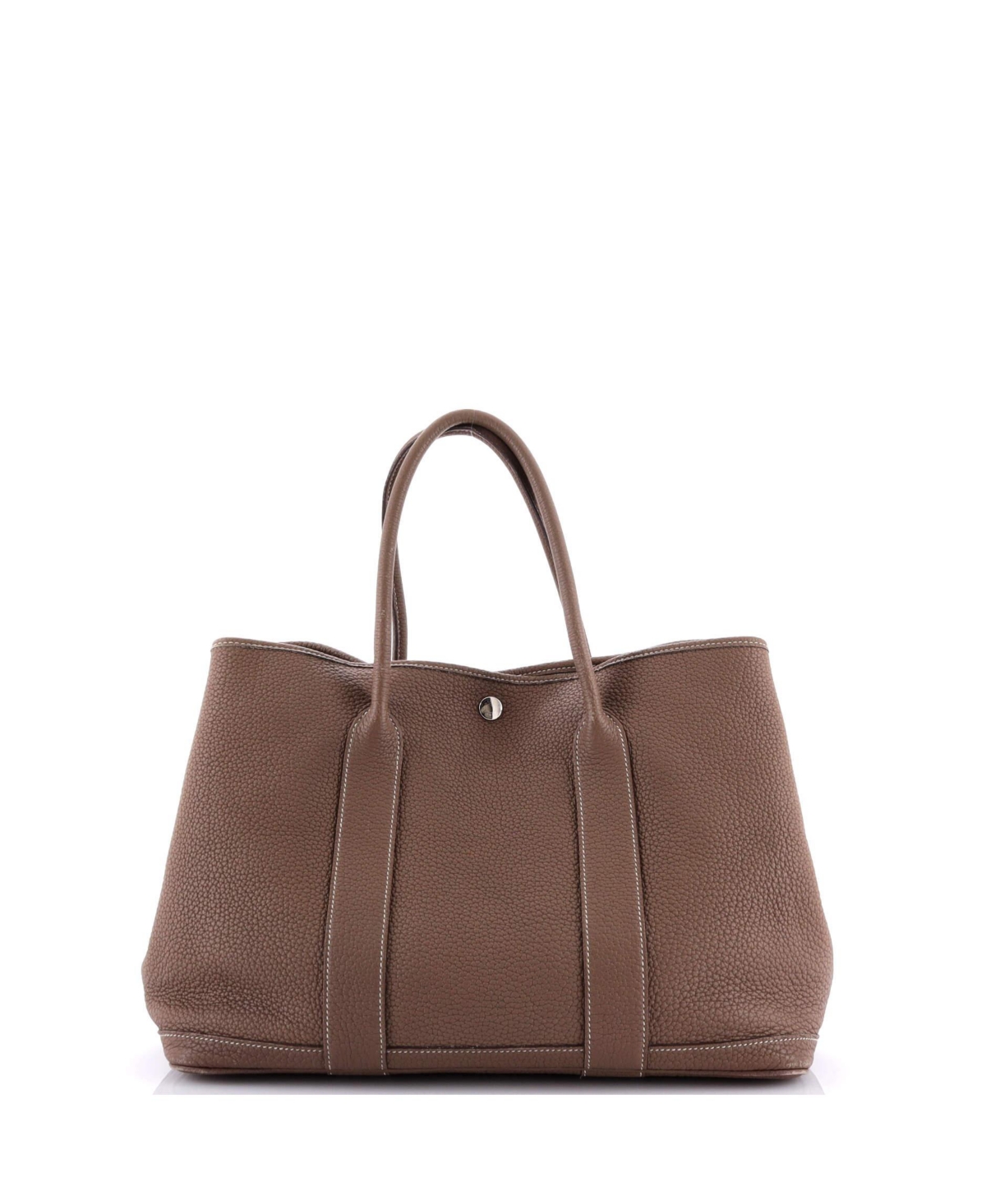36 Garden Party Tote Leather - Brown