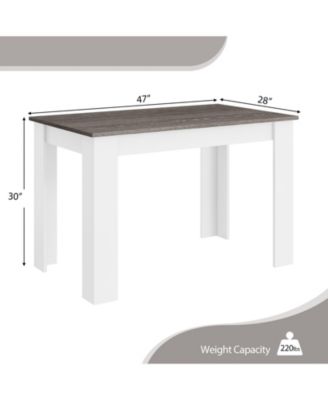 47 Inches Dining Table for Kitchen and Dining Room