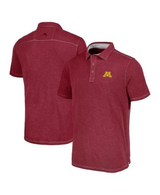 Tommy Bahama - Men's Maroon Minnesota Golden Gophers Paradiso Cove Polo Shirt