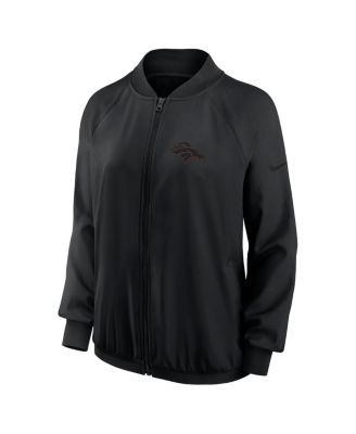 Women's&nbsp;Black Denver Broncos Full-Zip Jacket