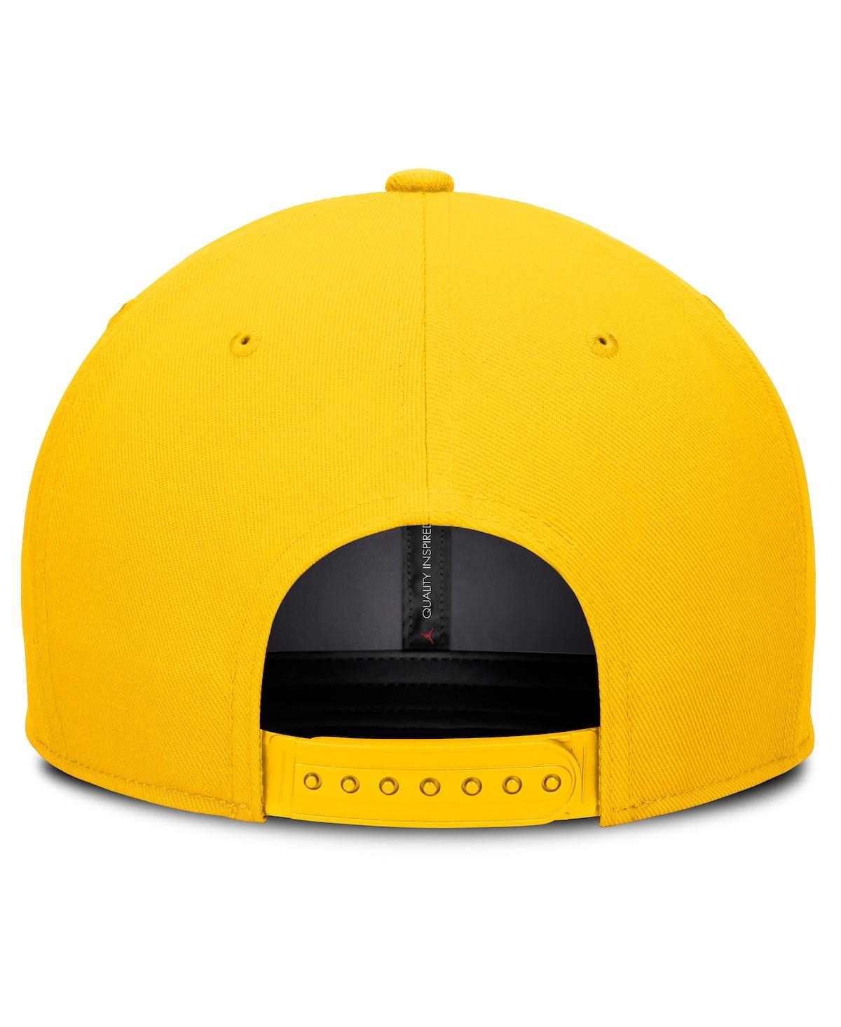 Jordan Men's Maize Michigan Wolverines Athletics Pro Adjustable Hat